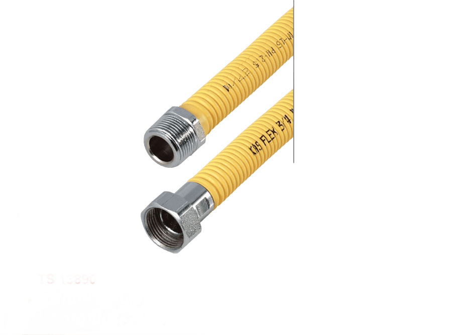 Kombi Doğalgaz Bağlantı Flexi - Makaronlu (316 L)
