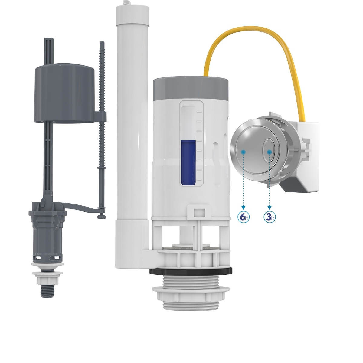 Basmalı 3/6 Lt Multi Sistem İç Takım (Alttan Girişli)