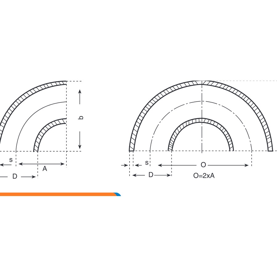 Dirsek (Long Radius)